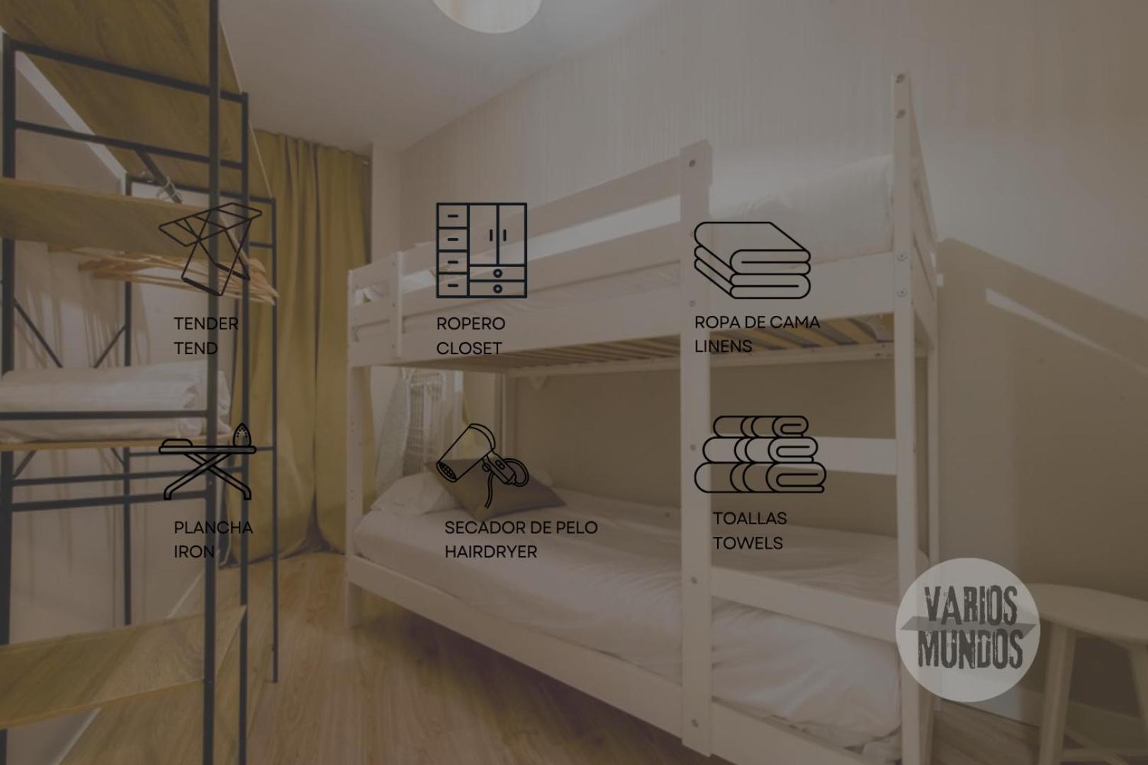 Centrico Apt 7Pax En Anton Martin-Centro E2 Madrid Bagian luar foto